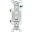 Single-Pole Commercial Side Wired Switch, 15A - Light Almond (120/277V)