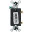 Single-Pole Commercial Side Wired Switch, 15A - Light Almond (120/277V)