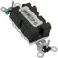 Single-Pole Commercial Side Wired Switch, 20A - Gray (120/277V)