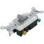 3-Way, Commercial Grade, Side Wired Light Switch, 15A - Gray (120/277V )