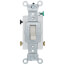 3-Way Commercial Side Wired Switch, 15A - Light Almond (120/277V)