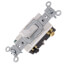3-Way Toggle Light Switch, Commercial Grade, 20A - White (120/277V)