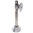 1/2" Nom. Sweat x 3/8" O.D. Compr. Straight Stop Valve w/ 5" Sweat Ext. & Escutcheon Lead Free (Chrome Plated)