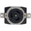 California-Style Industrial Grade Flush Mount Locking Receptacle, 3P, 50A, Non-NEMA - Black (250V)
