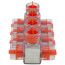 Multi-Tap Encapsulated Cable Block, 2-Way Config., 4 Outlets, 250 AWG-6 Str