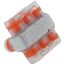 Multi-Tap Encapsulated Cable Block, 2-Way Config., 3 Outlets, 350 AWG-10 Str