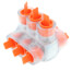 Multi-Tap Encapsulated Cable Block, 2-Way Config., 3 Outlets, 4 AWG-14 Str