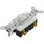 Single-Pole, Commercial Grade Back/Side Wired Switch, 15A - White (120/277V)