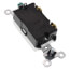 Single Pole, Back and Side Wired, Toggle Switch, Commercial Grade, 20A - Ivory (120/277V) 