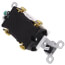 Two Pole, Back and Side Wired, Toggle Switch, Commercial Grade, 20A - White (120/277V) 