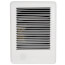 Com-Pak-Plus White Wall Fan Heater w/o Thermostat, 1000 Watt (120V)
