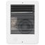 Com-Pak Plus White Wall Fan Heater w/o Thermostat, 2000/1500 Watt (240/208V)