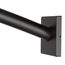 Matte Black 5' Curved Shower Rod, Csr2167bl