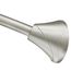 Brushed Nickel Tension Curved Shower Rods, Csr2172bn
