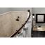 Old World Bronze Tension Curved Shower Rods, Csr2172owb