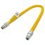 3/4" ID (7/8" OD) ProCoat Coated Stainless Steel Gas Connector w/ 3/4" MIP Fittings (36" Length)