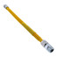 1/2" ID ProCoat Stainless Steel Gas Connector w/ 3/4" FIP x MIP, 1/2" FIP Tap (18" Length)