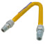 1/2" (5/8" OD) ID ProCoat Stainless Steel Gas Connector w/ 1/2" MIP (18" Length)