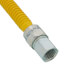 1/2" ID ProCoat Stainless Steel Gas Connector w/ 1/2" FIP x MIP, 3/8" FIP Tap (36" Length)