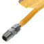 3/8" ID ProCoat Stainless Steel Gas Connector w/ 1/2" MIP, 3/8" FIP Tap (24" Length)