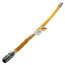 3/8" ID ProCoat Stainless Steel Gas Connector w/ 1/2" MIP, 3/8" FIP Tap (24" Length)
