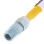 3/8" ID (1/2" OD) ProCoat Coated Stainless Steel Gas Connector w/ 1/2" FIP x 1/2" MIP Fittings (36" Length)