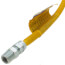 3/8" ID (1/2" OD) ProCoat Coated Stainless Steel Gas Connector w/ 1/2" FIP x 1/2" MIP Fittings (48" Length)
