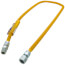 3/8" ID (1/2" OD) ProCoat Coated Stainless Steel Gas Connector w/ 1/2" FIP x 1/2" MIP Fittings (48" Length)