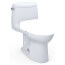 UltraMax II 1.28 gpf Elongated 1 Piece Toilet Bowl w/ Cefiontect, WASHLET+ S500e Ready, No Seat (Cotton White)