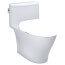 Nexus 1.28 gpf Elongated 1 Piece Toilet Bowl w/ Cefiontect, WASHLET+ S500e Ready, No Seat (Cotton White)