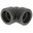 3/8" 3000# A105N Carbon Steel Socket Weld 90 Elbow