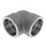 1-1/2" 3000# A105N Carbon Steel Socket Weld 90 Elbow