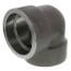 4" 3000# A105N Carbon Steel Socket Weld 90 Elbow