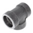 4" 3000# A105N Carbon Steel Socket Weld Tee
