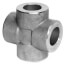1" 3000# A105N Carbon Steel Socket Weld Cross
