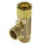 3/8" OD Tube x 3/8" OD Tube x 3/8" Female Compression Nut Adapter
