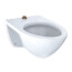 Commercial 1.0/1.28/1.6 gpf Ultra-High Efficiency Elongated Toilet Bowl with Cefiontect (Cotton White)