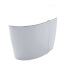 Neorest AH 1.0/0.8 gpf Dual Flush One-Piece Elongated Universal Height Toilet Bowl Only, Cefiontect (Cotton White)