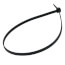 14" Nylon Standard Cable Ties, UV Black (Pack of 100)