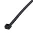 24" Nylon Heavy-Duty Cable Ties / Duct Straps, UV Black (Pack of 50)