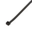 36" Nylon Heavy-Duty Cable Ties / Duct Straps, UV Black (Pack of 50)