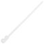 11" Nylon Screw Mount Cable Ties, Natural (Pack of 100)