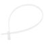11" Nylon Screw Mount Cable Ties, Natural (Pack of 100)