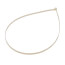 36" Nylon Heavy-Duty Cable Ties / Duct Straps, Natural (Pack of 50)