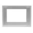 Com-Pak Twin Metal Surface Mount Adapter (White)