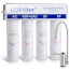 0.01 Micron 4 Stage Tankless Under Sink/Inline Drinking Water Ultra Filtration System for Sink, Refrigerator and RV