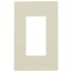 Claro Wall Plate 1 Gang (Light Almond)