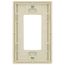 Claro Wall Plate 1 Gang (Light Almond)