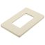 Claro Wall Plate 1 Gang (Light Almond)
