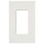 Claro Wall Plate 1 Gang (White)